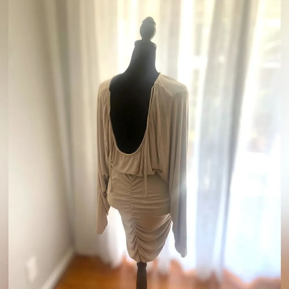 Free people siesta convertible mini Wrap Dress Size L